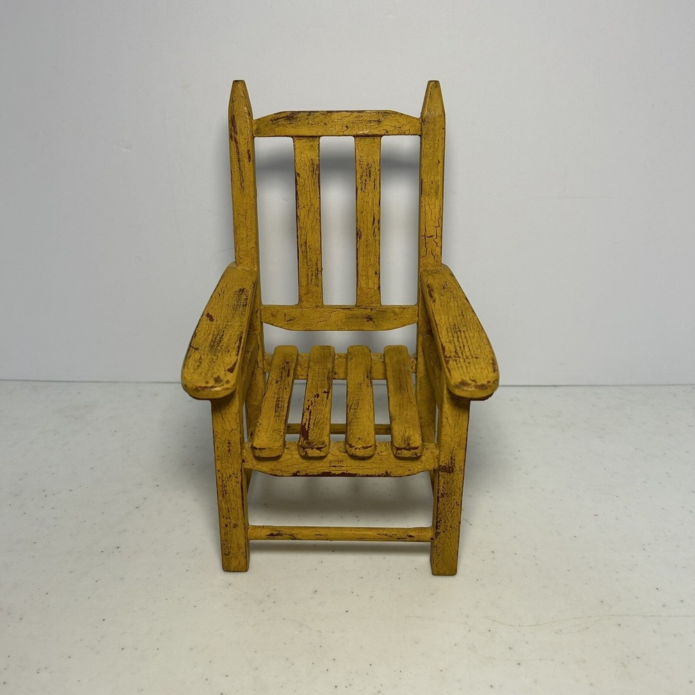 Dollhouse Miniature Wooden Kitchen Chair Furniture‎